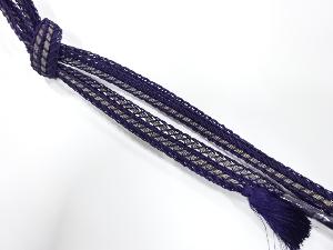 未使用品　正絹　夏手組帯締め